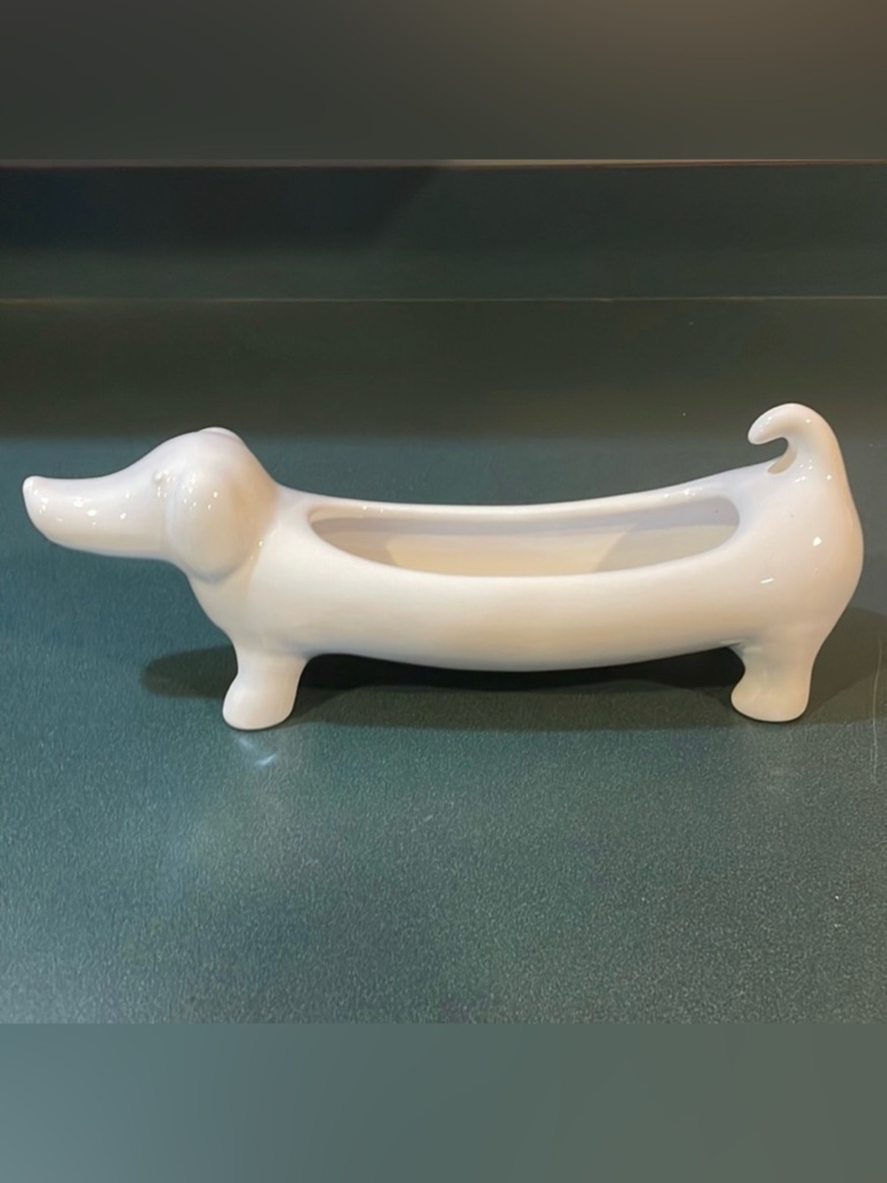 ✨Simply adorable pier one imports dachshund cracker dish.